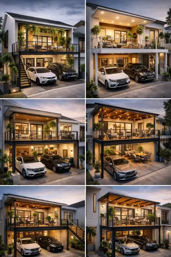 Mezannine Teras Rumah Keren di Cirebon